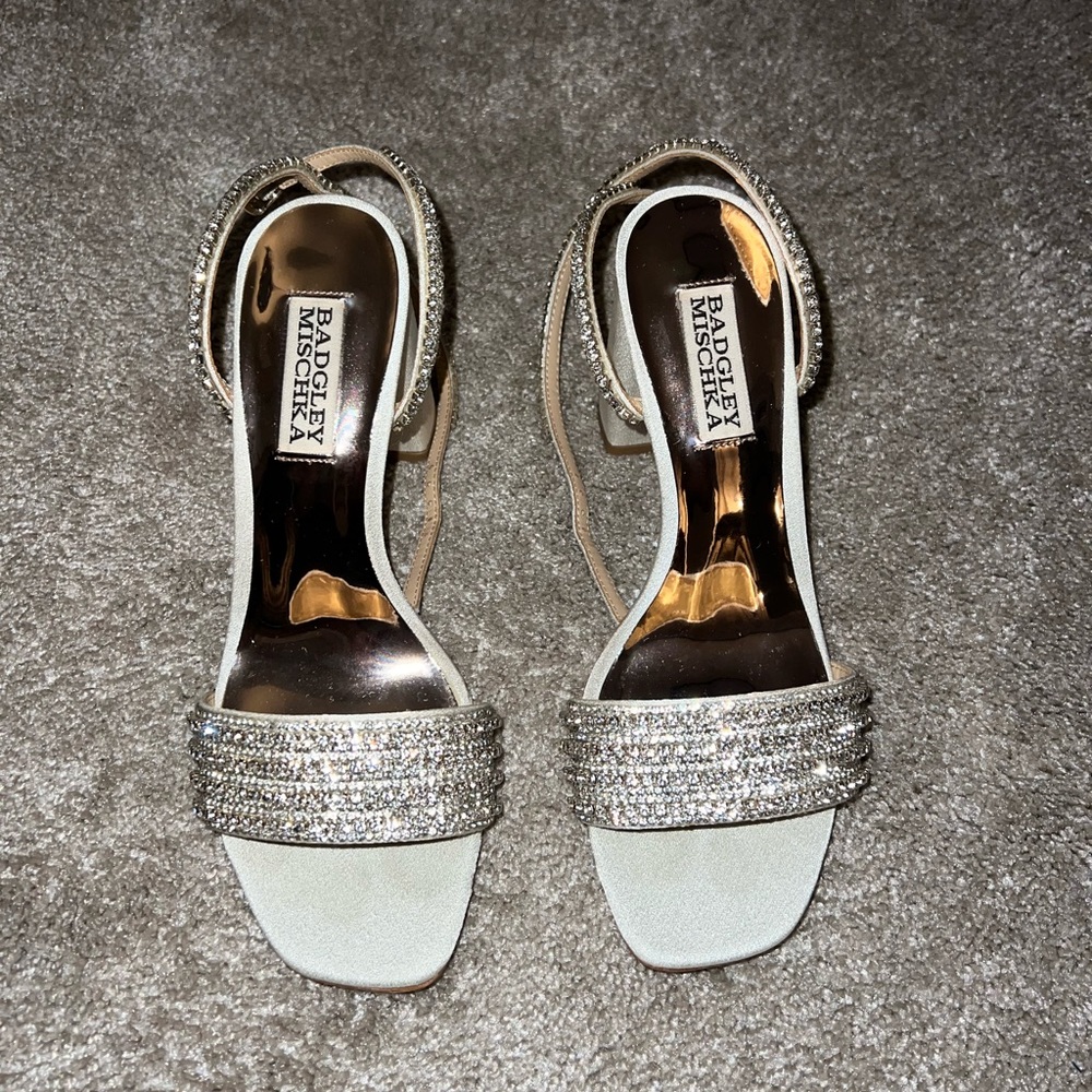 Badgley Mischka Becca Ankle Strap High Heel